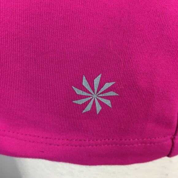 Athleta Pink Racerback Athletic  Tank Top Medium - Picture 4 of 8